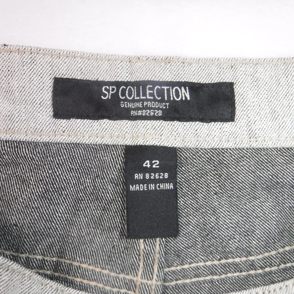 Southpole Collection Mens‎ Light Gray Denim Shorts Size 42  Casual Summer